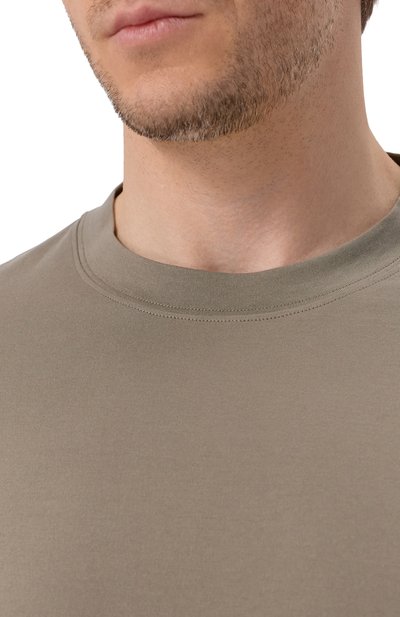 Хлопковый лонгслив BRUNELLO CUCINELLI, арт. M0B137407, фото 5