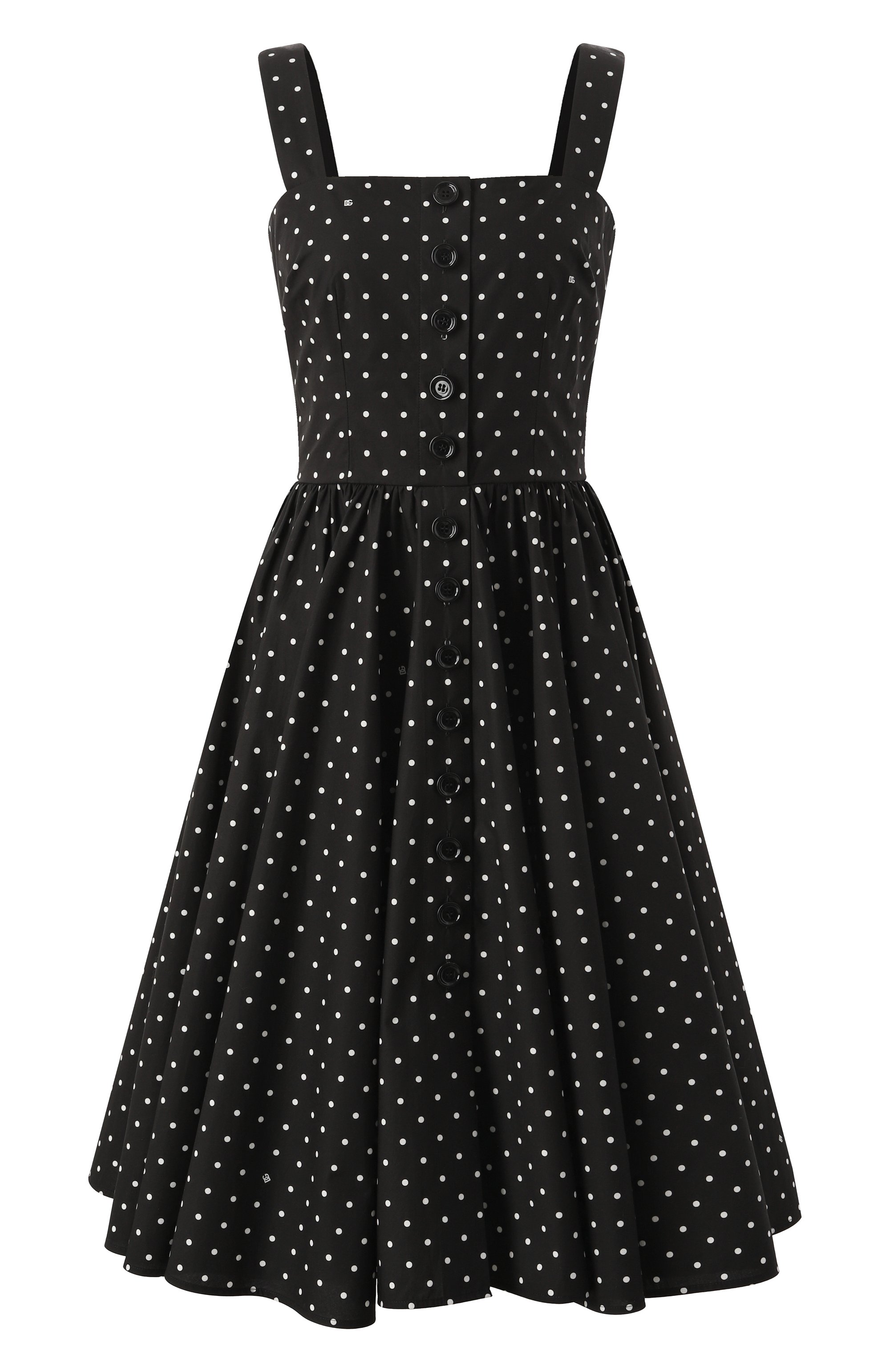 Хлопковое платье DOLCE & GABBANA, ар�т. F6JJCT/HS5R6, фото 1