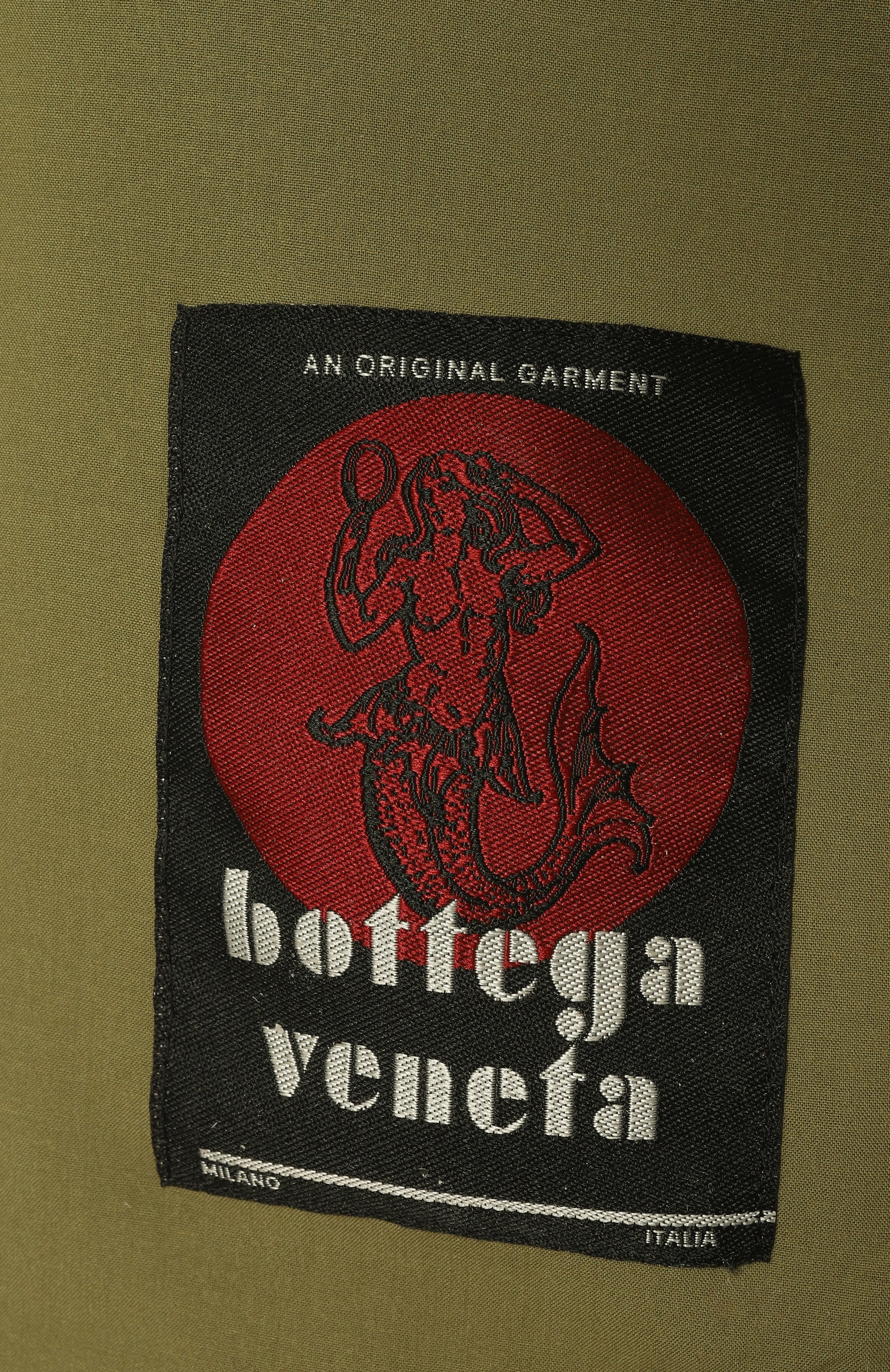 Шерстяной тренч BOTTEGA VENETA, арт. 813997/V4XP0, фото 7