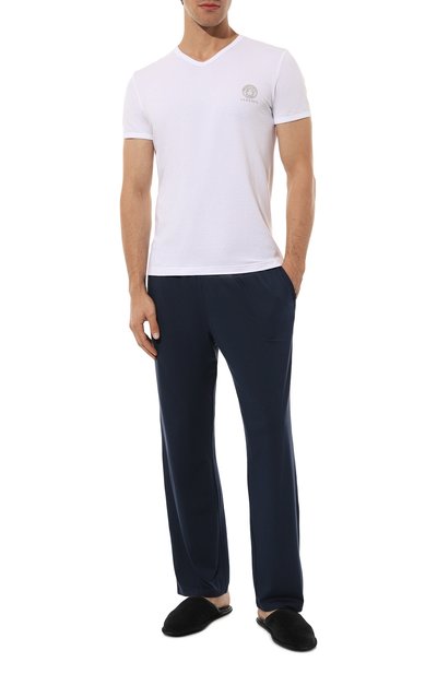 Хлопковая футболка VERSACE, арт. AUU01004/A232741, фото 2