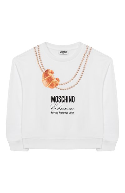 Хлопковый свитшот MOSCHINO, арт. HDF068/LCA52/10-14