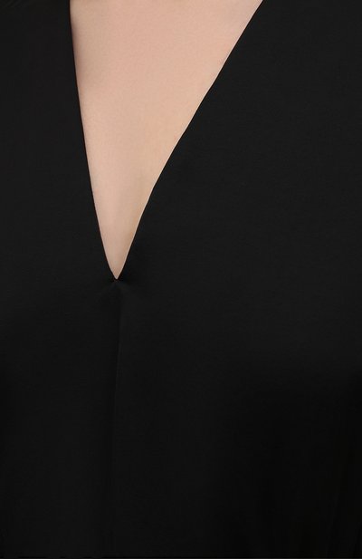 Платье из вискозы DRIES VAN NOTEN черного цвета по цене 88350 руб., арт. 211-11088-2146, фото 5 Платье из вискозы DRIES VAN NOTEN, арт. 211-11088-2146, фото 5