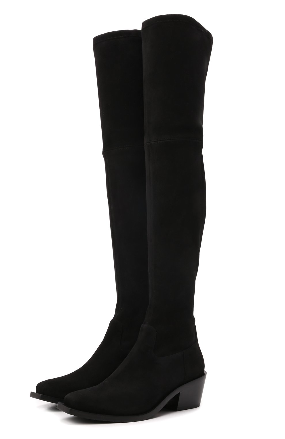 Замшевые ботфорты STUART WEITZMAN, арт. S6121, фото 1