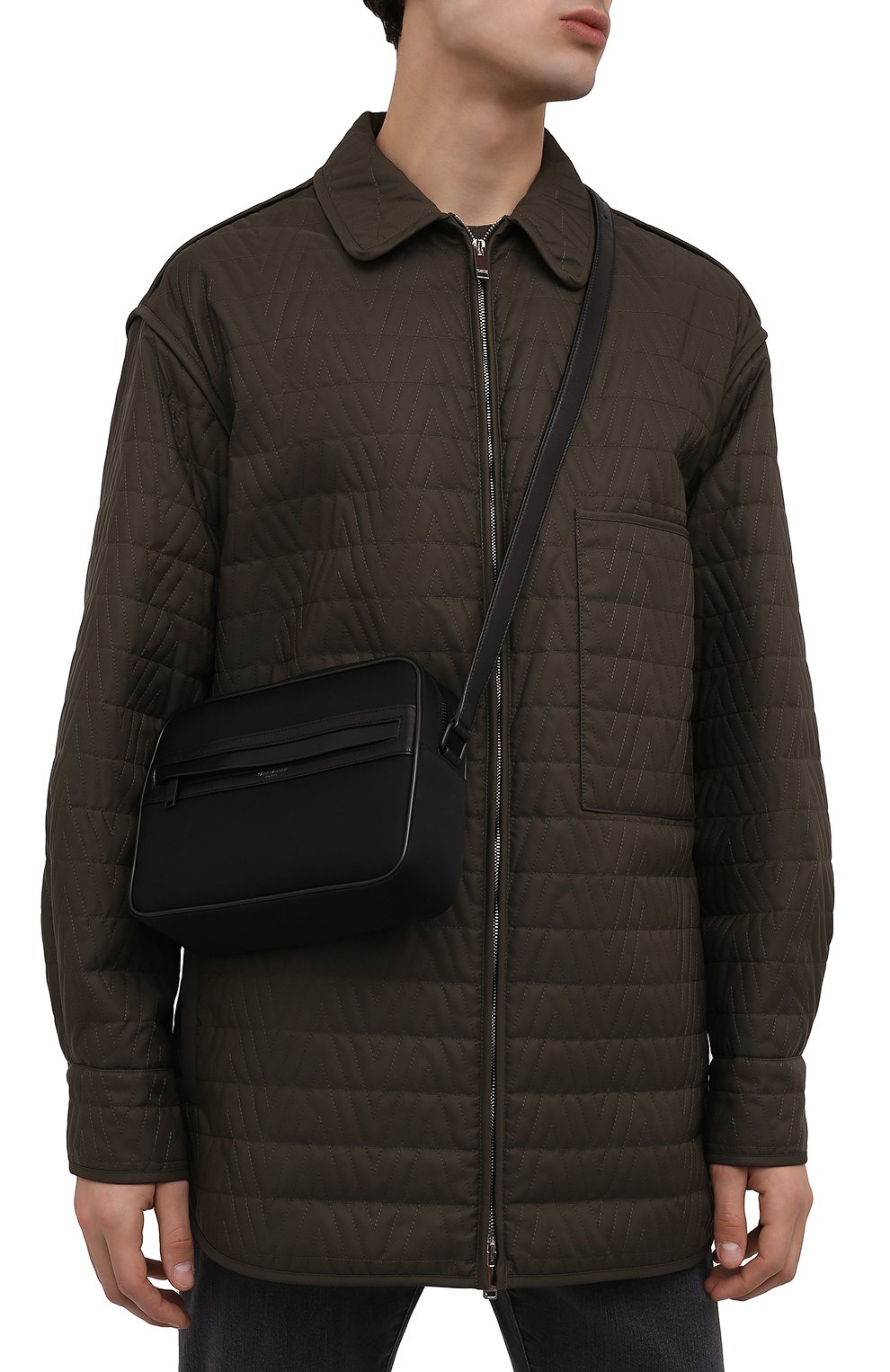 Текстильная сумка SAINT LAURENT, арт. 644276/FAACA, фото 2