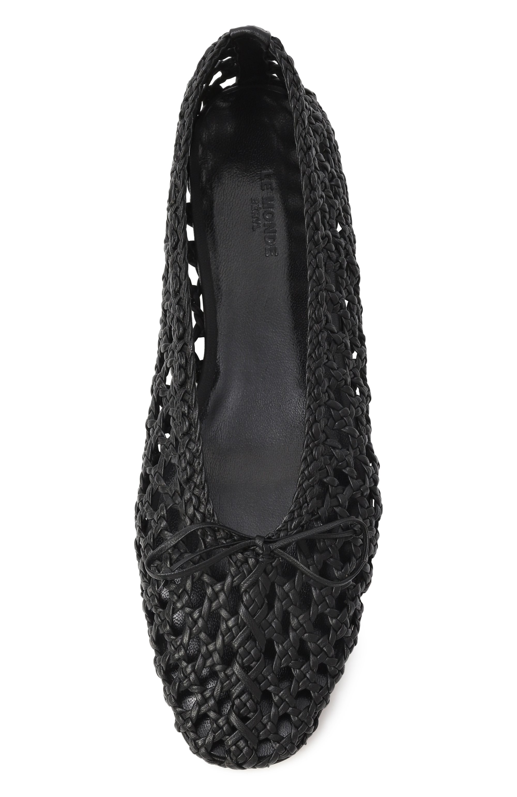 Кожаные балетки regency LE MONDE BERYL, арт. REG-W0V-BLA, фото 6