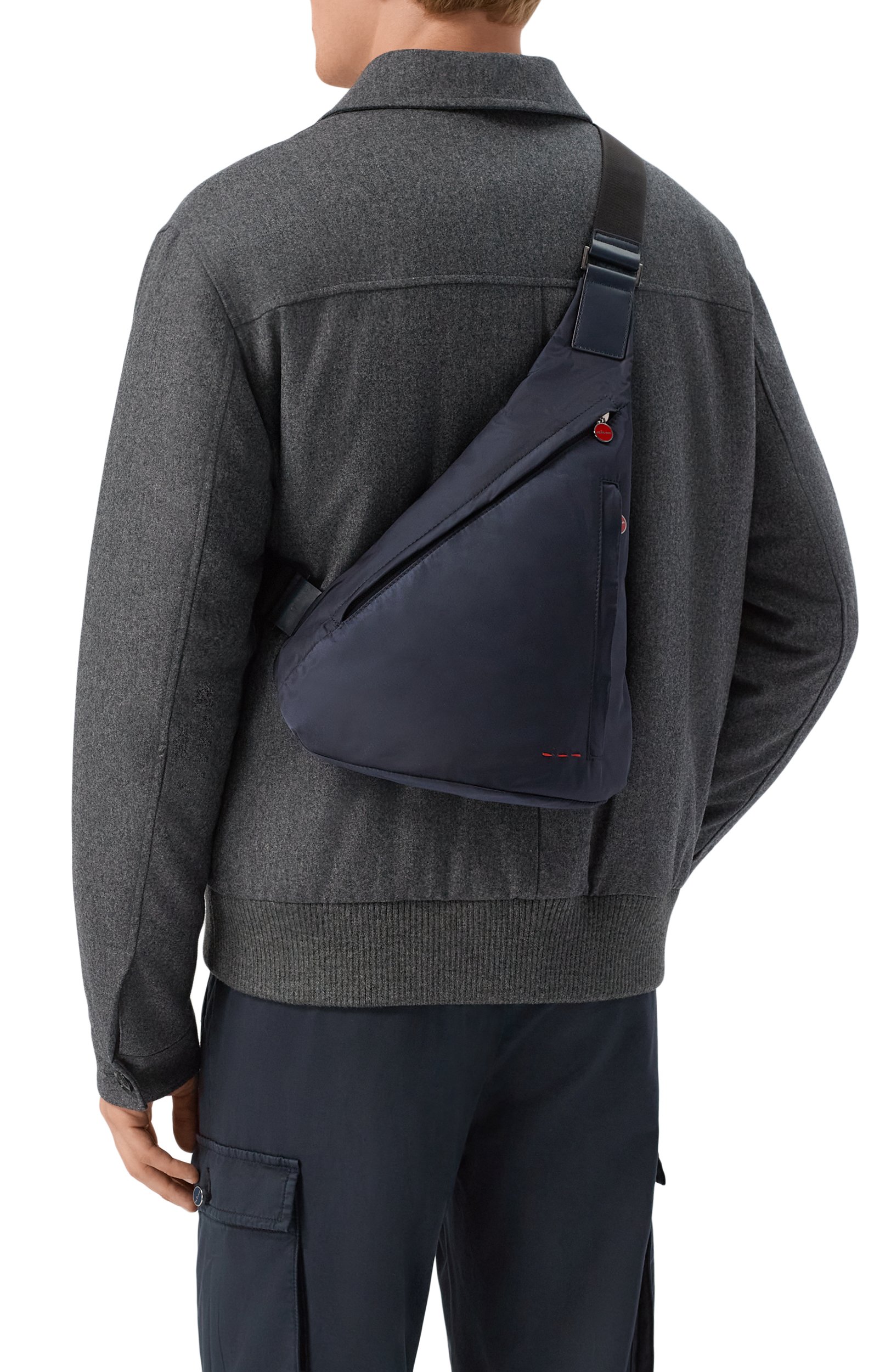 Рюкзак KITON темно-синего цвета по цене 137000 руб., арт. UBA0054N01270, фото 2 Рюкзак KITON, арт. UBA0054N01270, фото 2