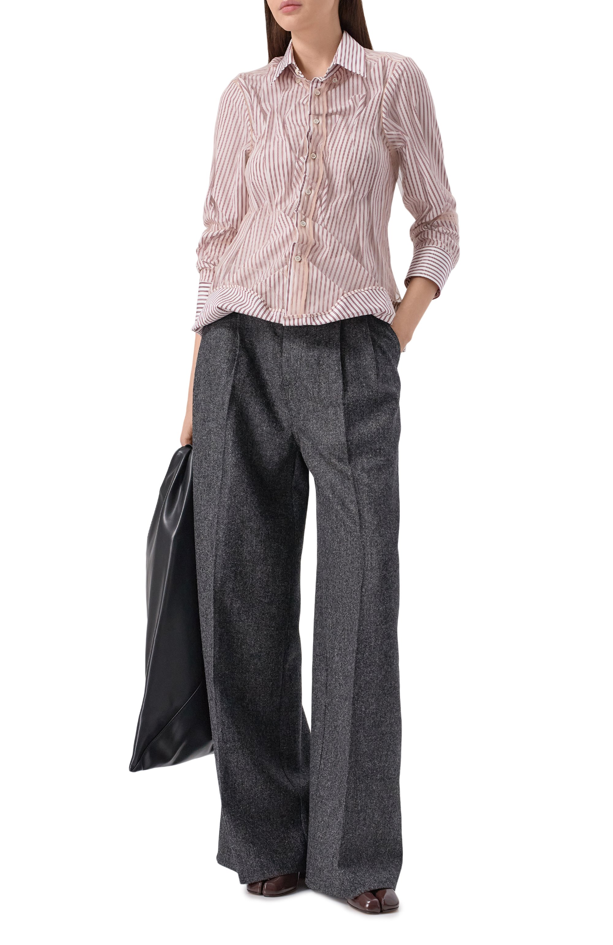 Хлопковая рубашка MAISON MARGIELA, арт. S29DL0218/MTN124, фото 2