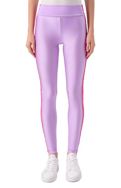 Легинсы VERSACE JEANS COUTURE сиреневого цвета по цене 20750 руб., арт. 79HAC114/N0008, фото 3 Легинсы VERSACE JEANS COUTURE, арт. 79HAC114/N0008, фото 3