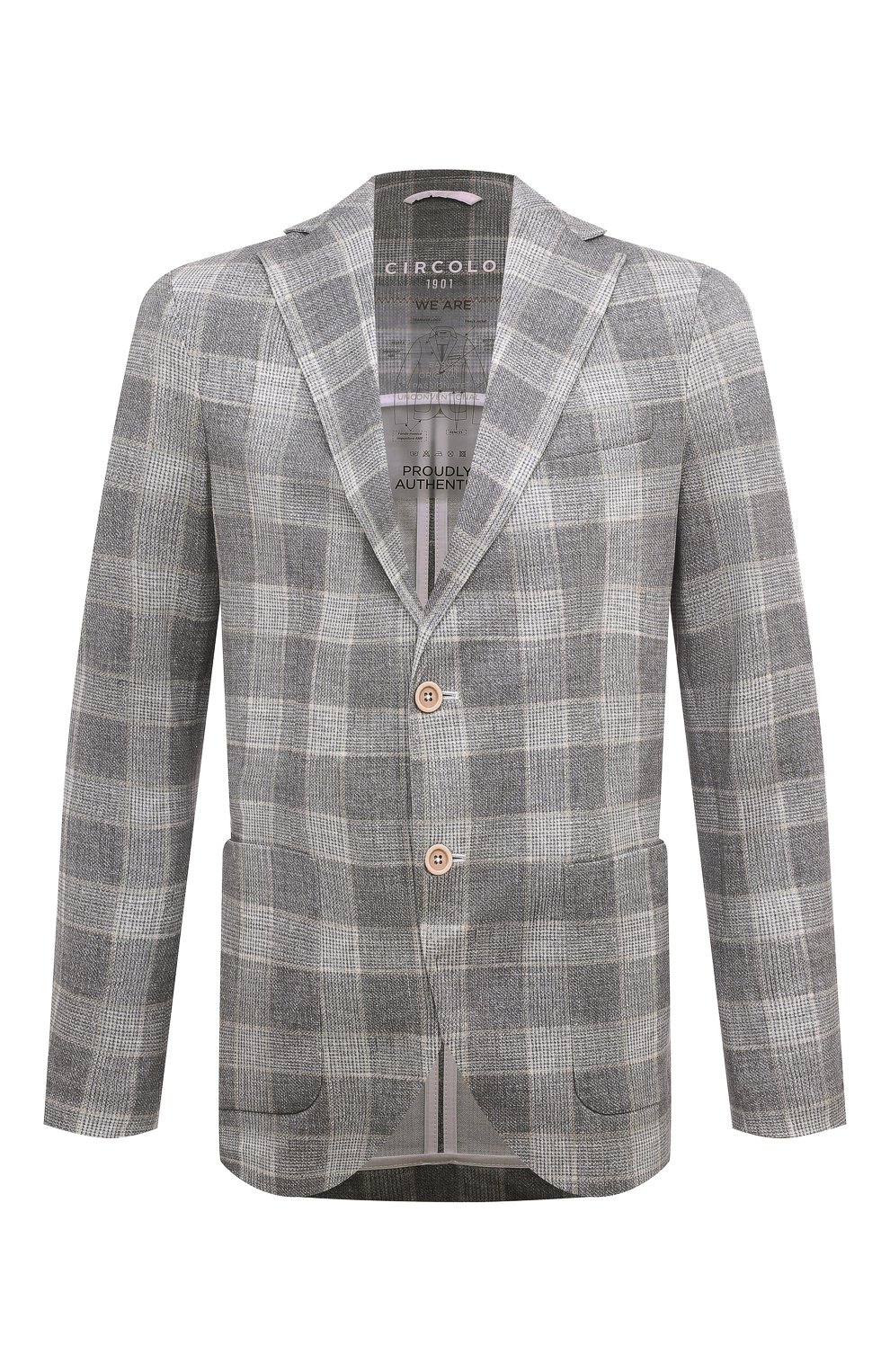 Хлопковый пиджак CIRCOLO 1901, арт. CN3911, фото 1