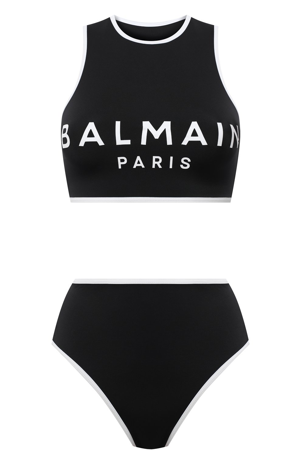 Раздельный купальник BALMAIN черного цвета по цене 46600 руб., арт. BKBS80200, фото 1 Раздельный купальник BALMAIN, арт. BKBS80200, фото 1
