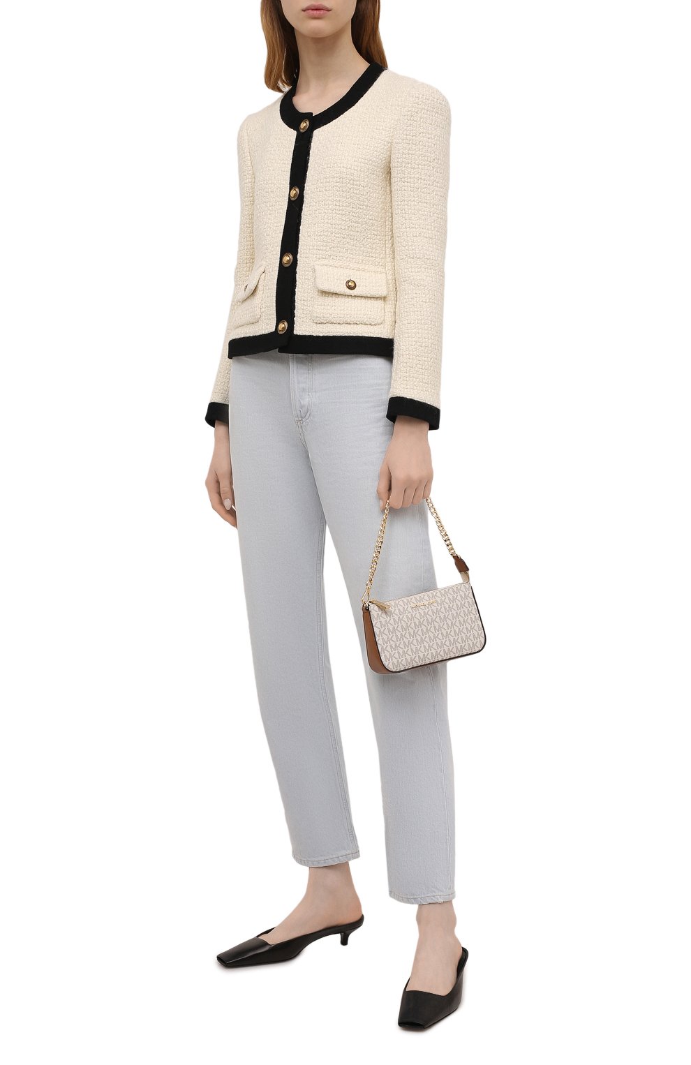 Сумка jet set medium MICHAEL MICHAEL KORS, арт. 32F1GJ6W6B, фото 3