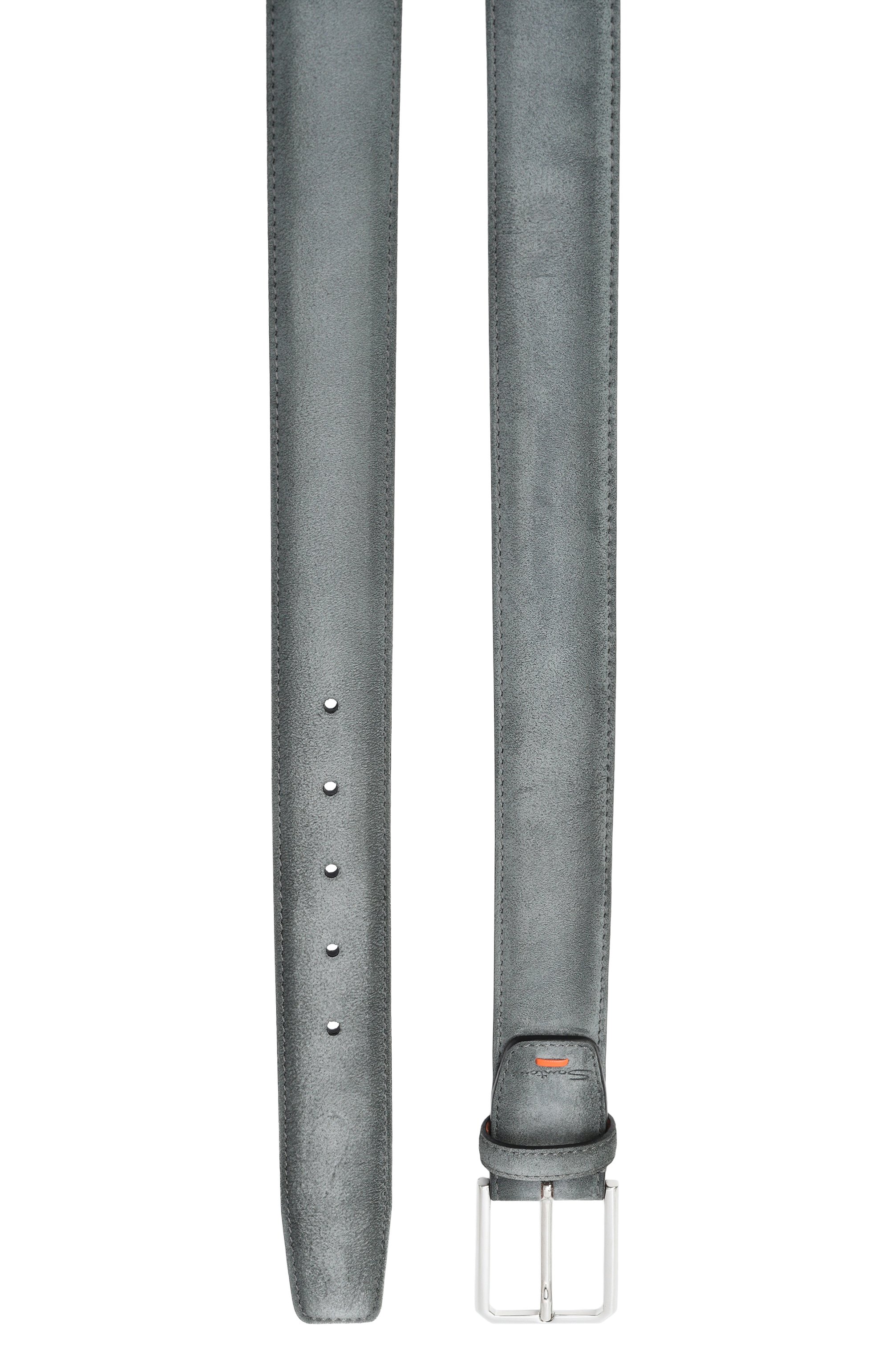 Замшевый ремень SANTONI, арт. CM35VC003B91EACD, фото 3