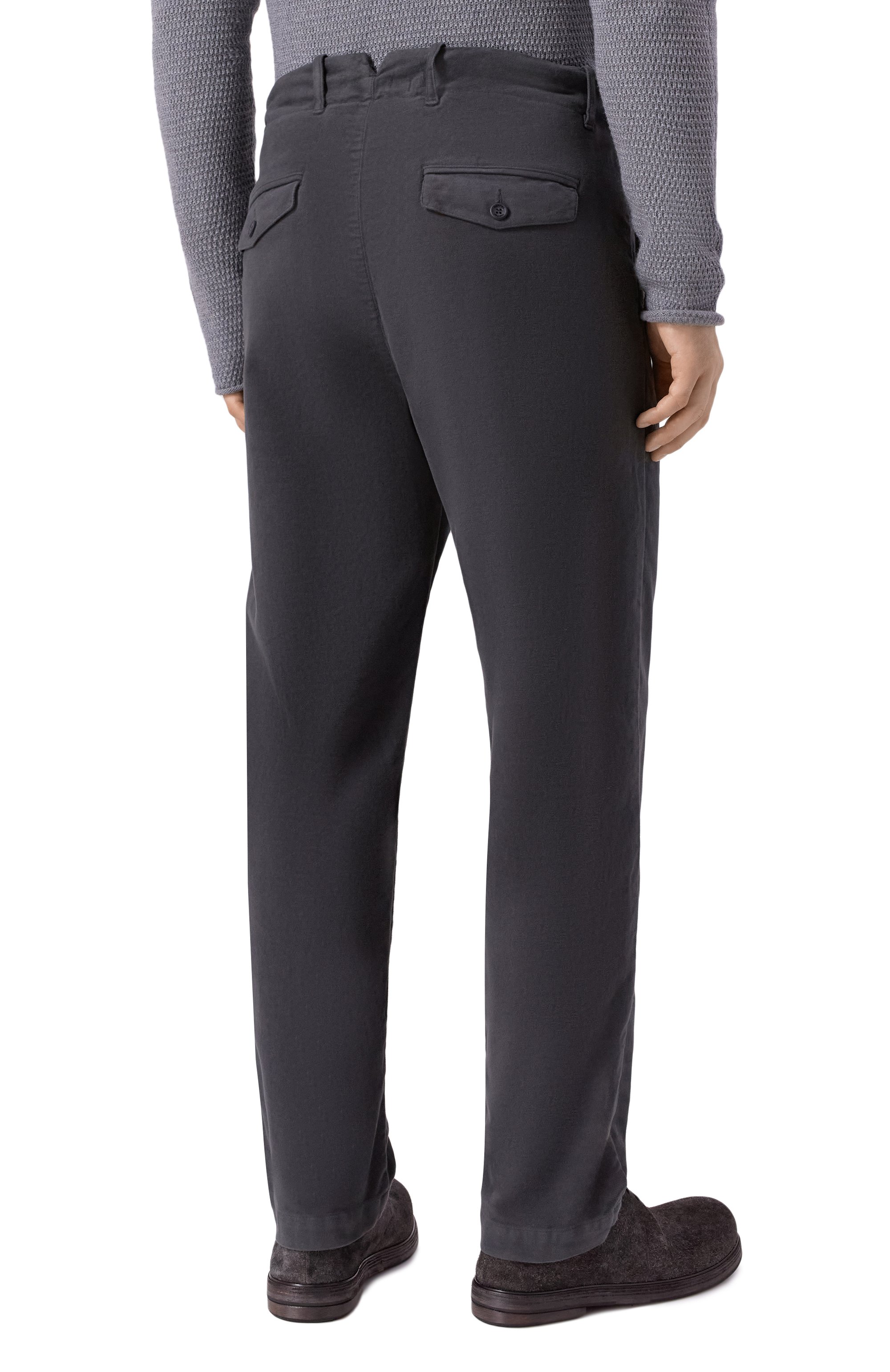 Хлопковые брюки HANNES ROETHER, арт. PA21DRE.7074, фото 4