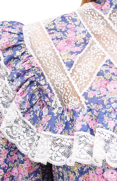 Хлопковая блузка PHILOSOPHY DI LORENZO SERAFINI, арт. J0212/5748, фото 5