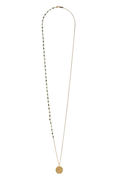 Женская подвеска на цепочке HANKA_IN, арт. SHARM-SA-EMER-MVIT-0.5M