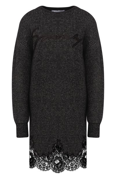 Женское платье из смеси хлопка и шерсти GIVENCHY, арт. BW20QF4Z53