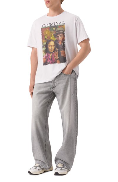 Хлопковая футболка BISIBIGLIO, арт. CRIMI ART, фото 2