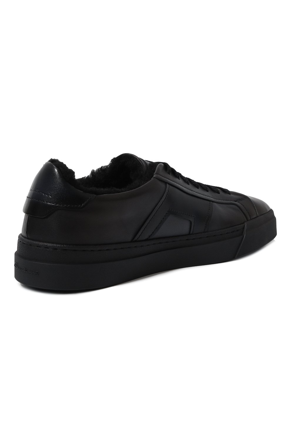 Кожаные кеды gloria SANTONI, арт. MBGT217790CNPSS5, фото 5