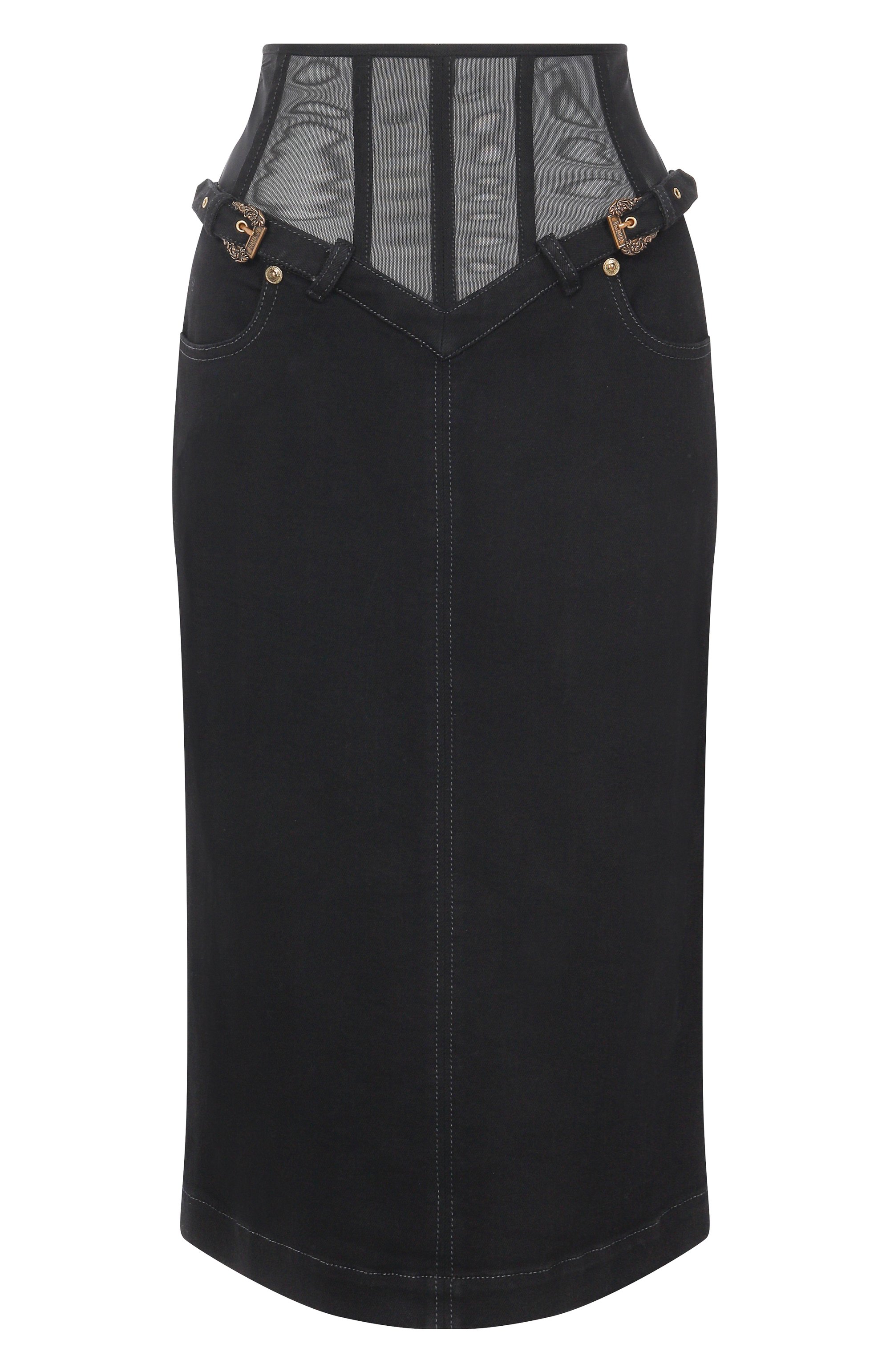 Джинсовая юбка VERSACE JEANS COUTURE, арт. 78HAE853/DW040L54, фото 1