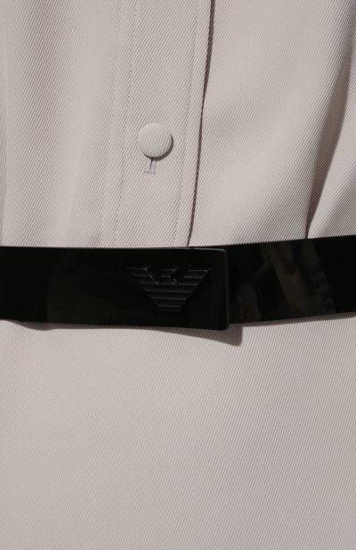 Платье EMPORIO ARMANI серого цвета по цене 31300 руб., арт. H3NA2B/C9900, фото 5 Платье EMPORIO ARMANI, арт. H3NA2B/C9900, фото 5