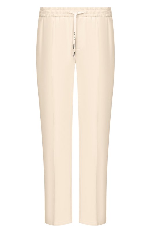 Хлопковые брюки Circolo 1901 CN5171 Кремовый CN5171