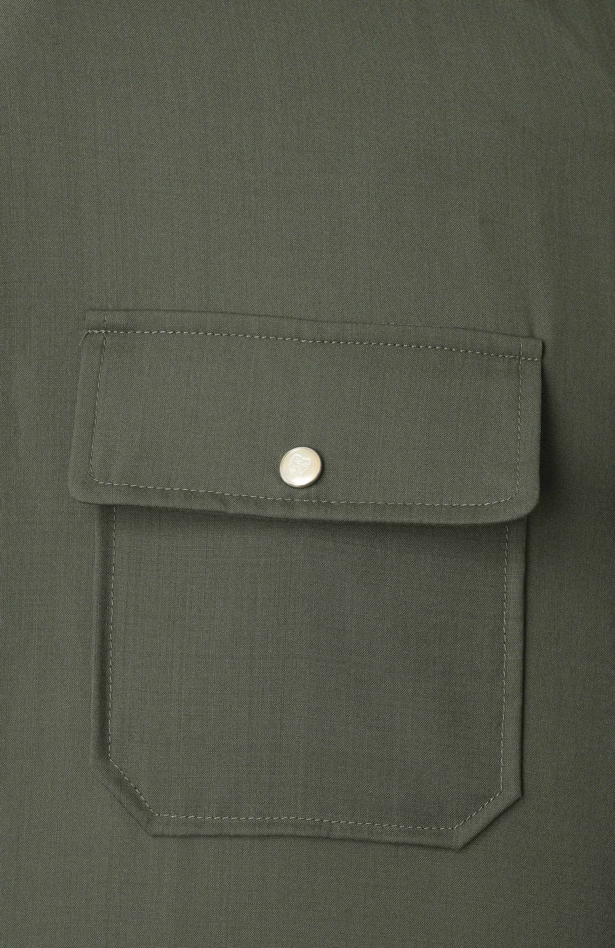 Рубашка из шерсти и шелка MARCO PESCAROLO, арт. NEXT/5122, фото 6