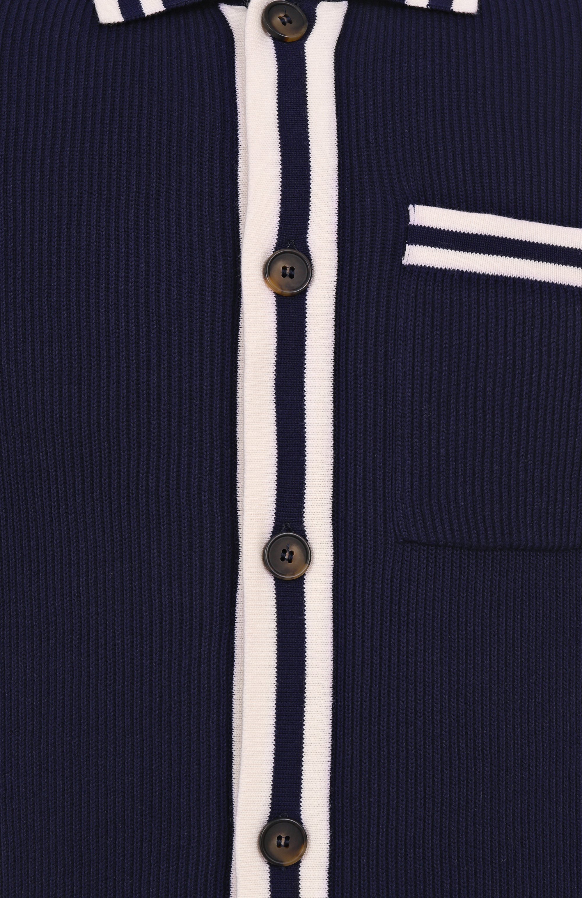 Хлопковая рубашка KITON, арт. UMM064403, фото 5