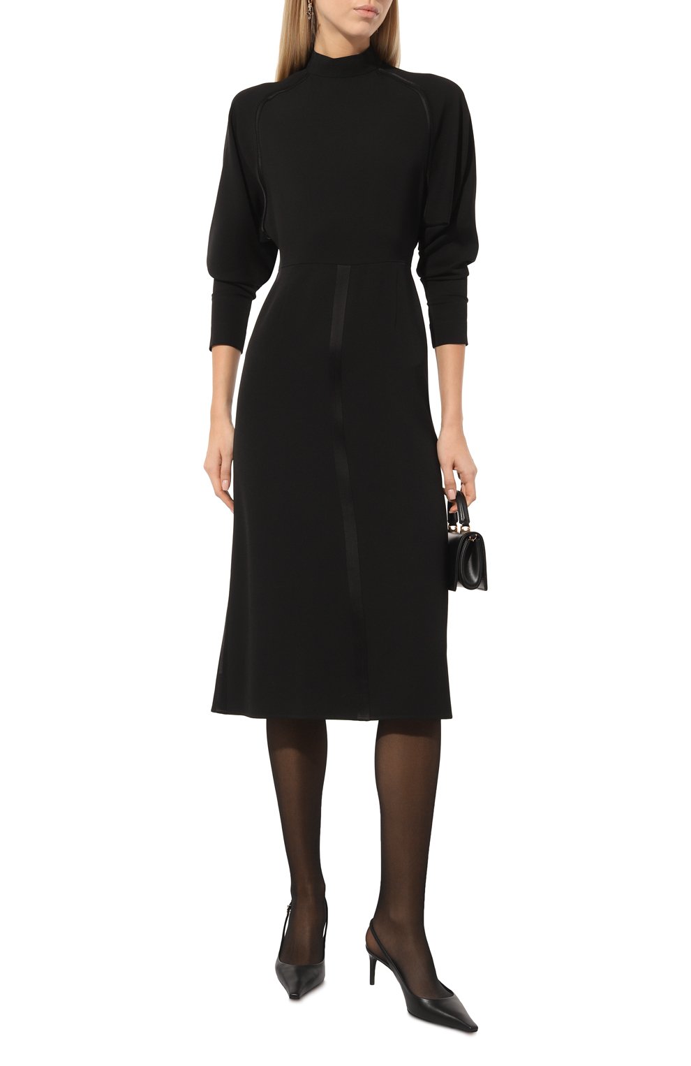 Платье из вискозы и шерсти AGNONA, арт. TR0806E/U5064E, фото 2