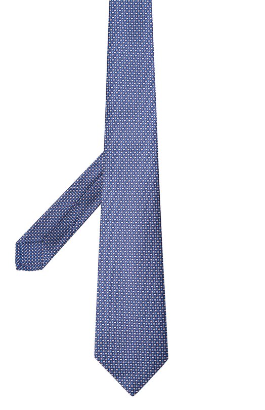 Шелковый галстук Kiton UCRVKLC06L1002 Синий  UCRVKLC06L1002 Фото 3