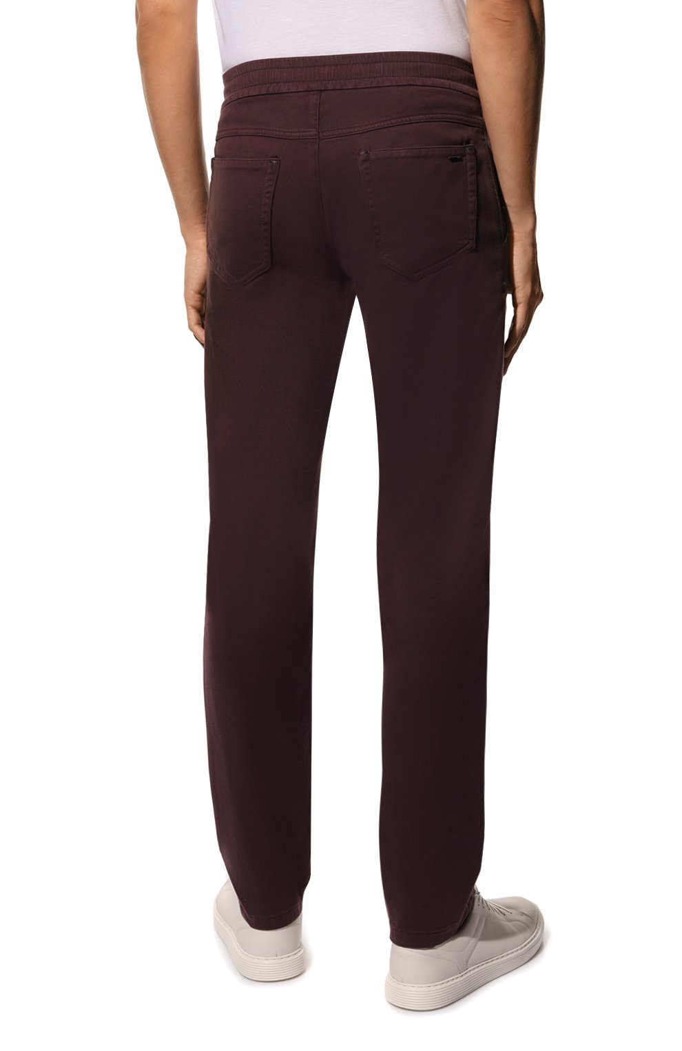 Брюки из хлопка и лиоцелла ZILLI, арт. M0Y-ZS520-TEPI9/BHR1, фото 4