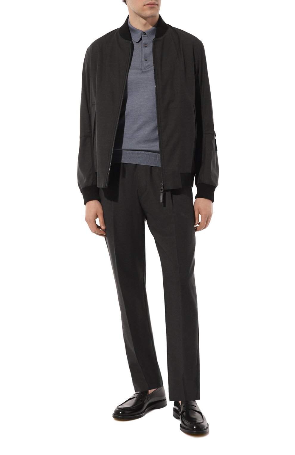 Поло из шерсти и шелка GRAN SASSO, арт. 57132/13190, фото 2