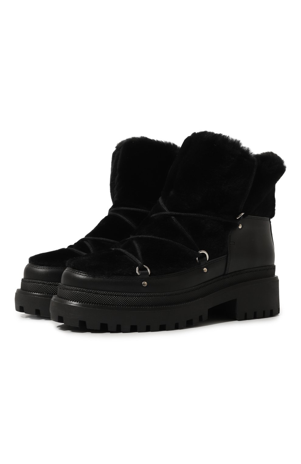 Комбинированные ботинки YVES SALOMON, арт. 24WAC516XXMERX, фото 1