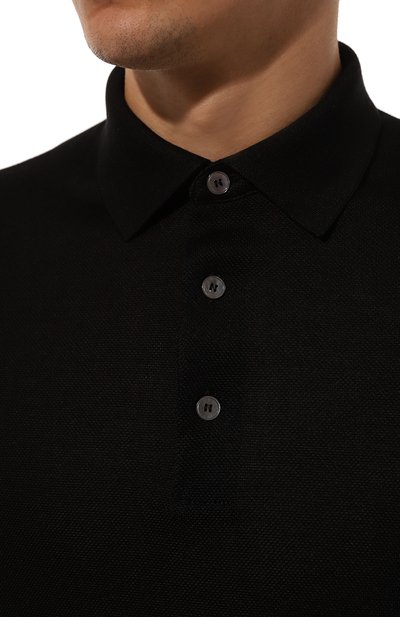 Шелковое поло ZEGNA, арт. UB330A5/B775365, фото 5