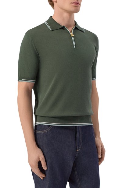 Хлопковое поло STEFANO RICCI, арт. K313051P31/F26146, фото 3