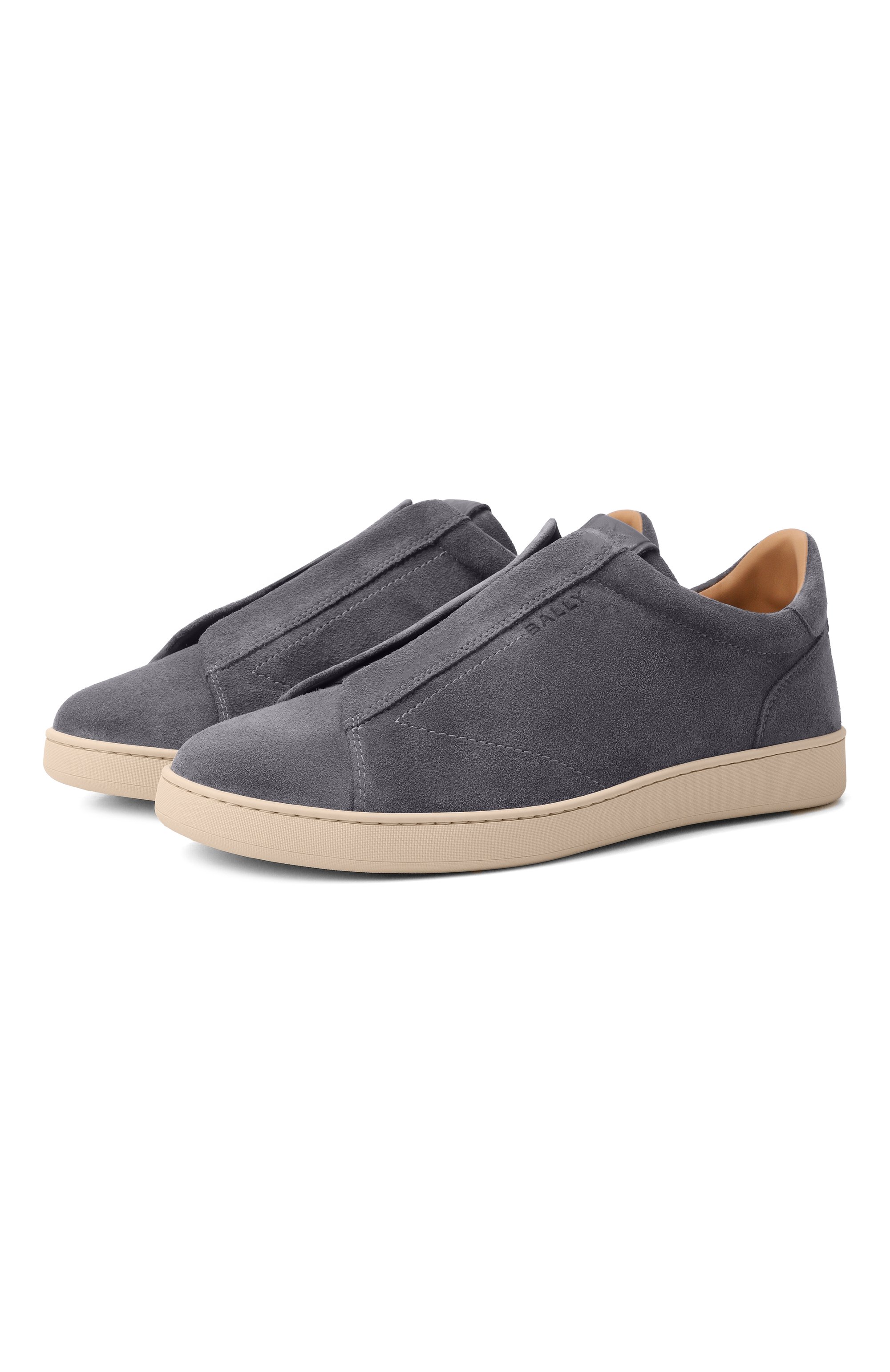 Замшевые кеды retro crest BALLY, арт. MSK0F8/SU017, фото 1