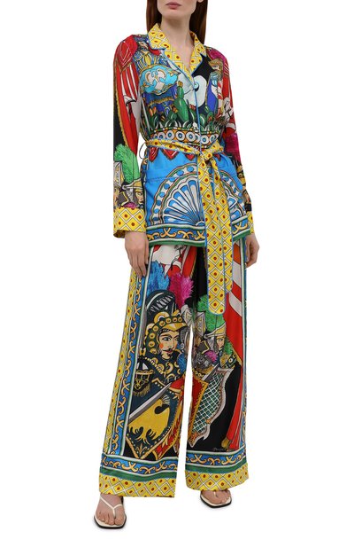 Шелковая рубашка DOLCE & GABBANA, арт. F5N53T/GDS12, фото 2