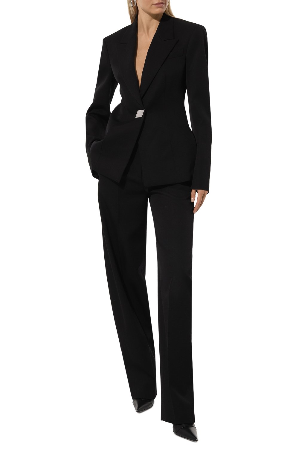 Шерстяные брюки THE ATTICO, арт. 247WCP43, фото 2