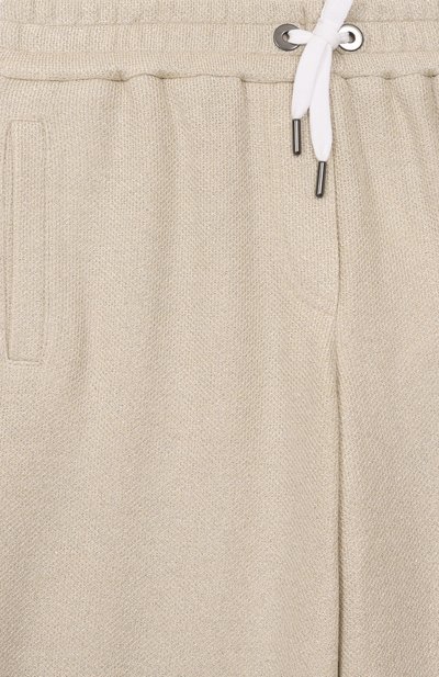 Брюки из вискозы и хлопка BRUNELLO CUCINELLI, арт. BG930E651B, фото 3