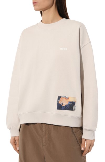 Хлопковый свитшот MSGM, арт. 3646MM01/247299, фото 3