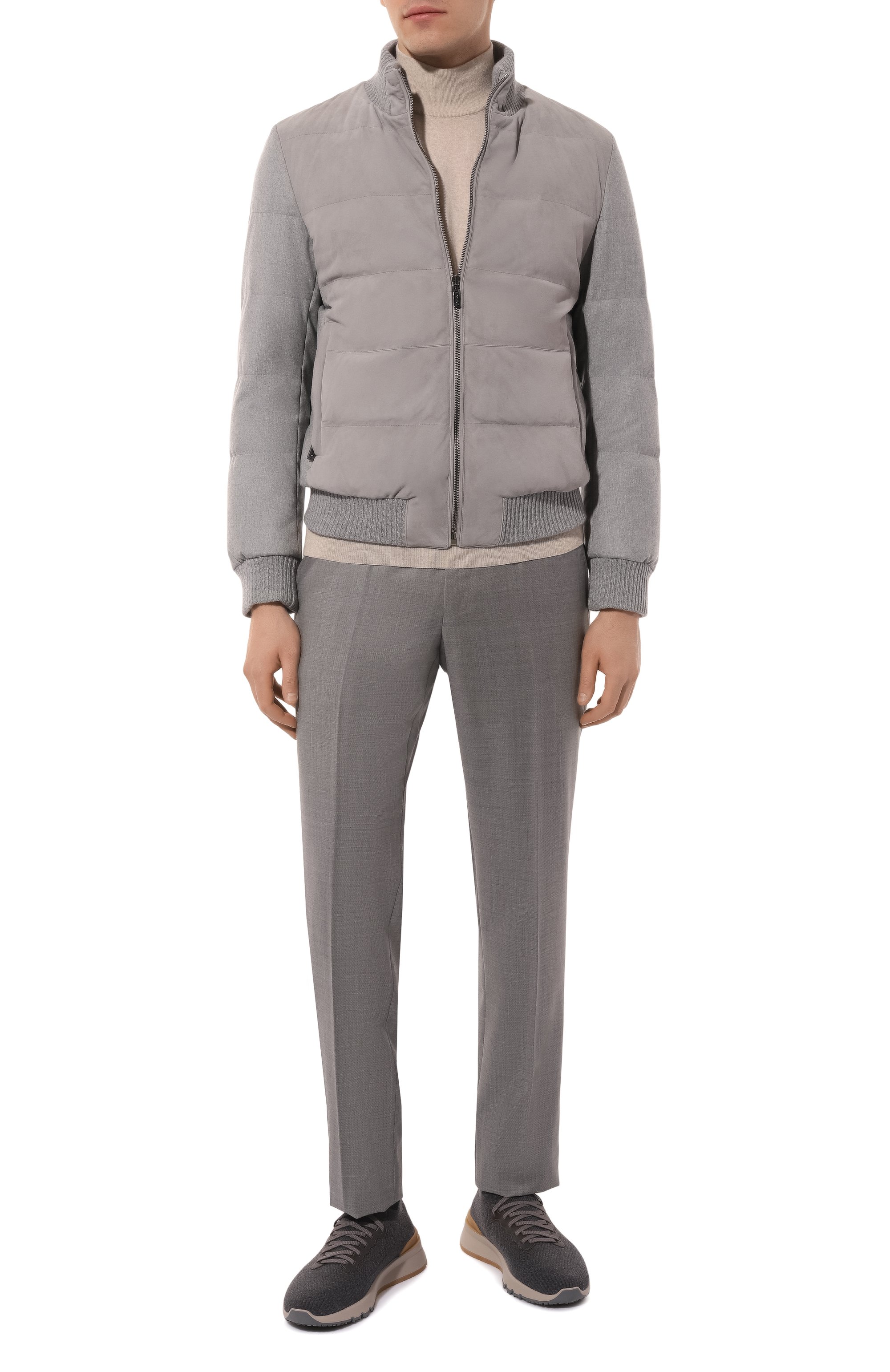 Текстильные кроссовки BRUNELLO CUCINELLI, арт. MZUWLB0253, фото 2