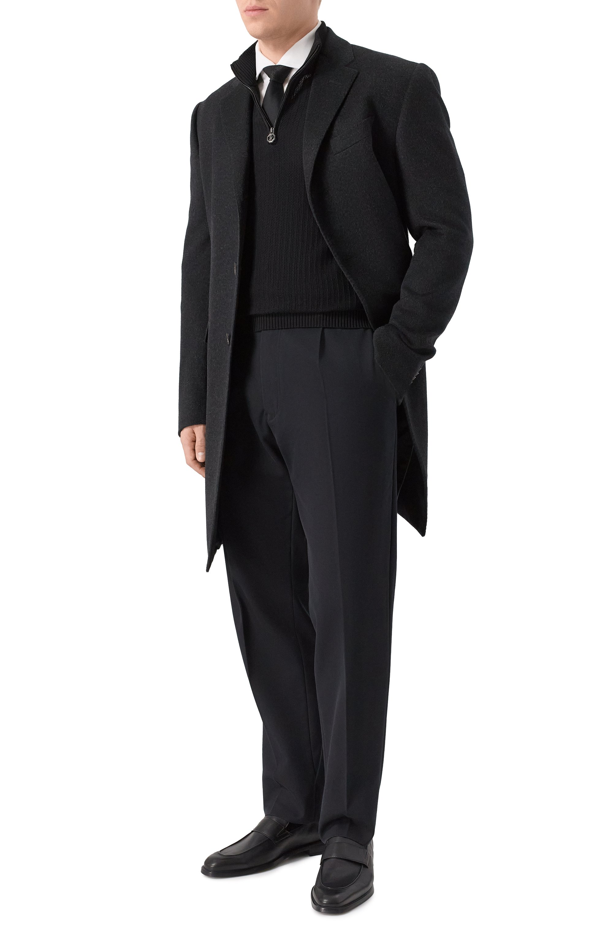 Кожаные лоферы BARRETT, арт. 221U006.36/NAPPA, фото 2