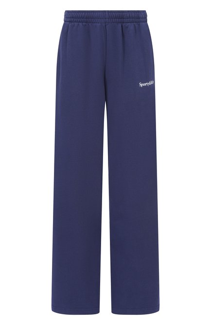 Женские хлопковые брюки SPORTY AND RICH, арт. PA05561300BL106