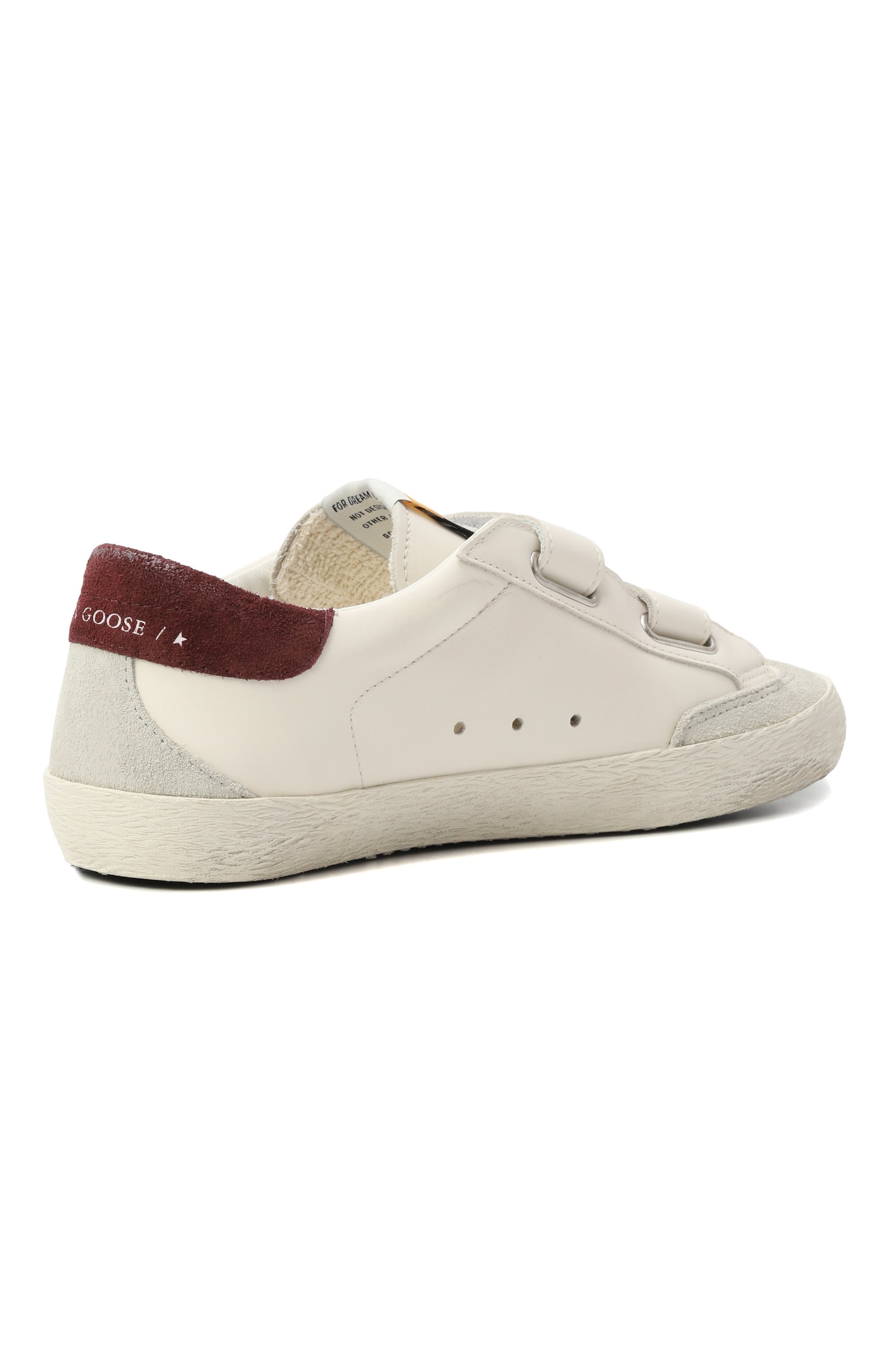 Кожаные кеды old school GOLDEN GOOSE DELUXE BRAND, арт. GTF00924.F007431, фото 3