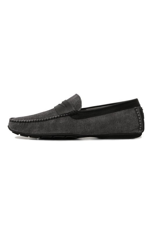 Кожаные мокасины Aldo Brue AB0136Q-GUVT Серый  AB0136Q-GUVT Фото 4
