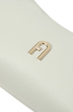 Женская сумка furla primula FURLA светло-зеленого цвета, арт. WB00903/BX2972 | Фото 3 (Размер: small; Ремень/цепочка: На ремешке; Драгоценные камни: Проставлено; Материал сплава: Проставлено; Материал: Натуральная кожа)