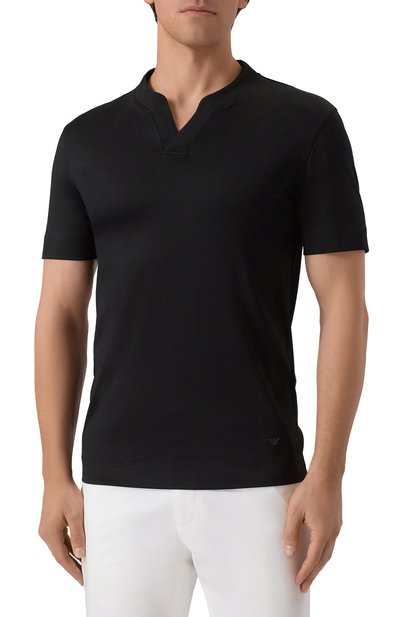 Футболка из лиоцелла и хлопка EMPORIO ARMANI, арт. EM002947/AF10761, фото 3