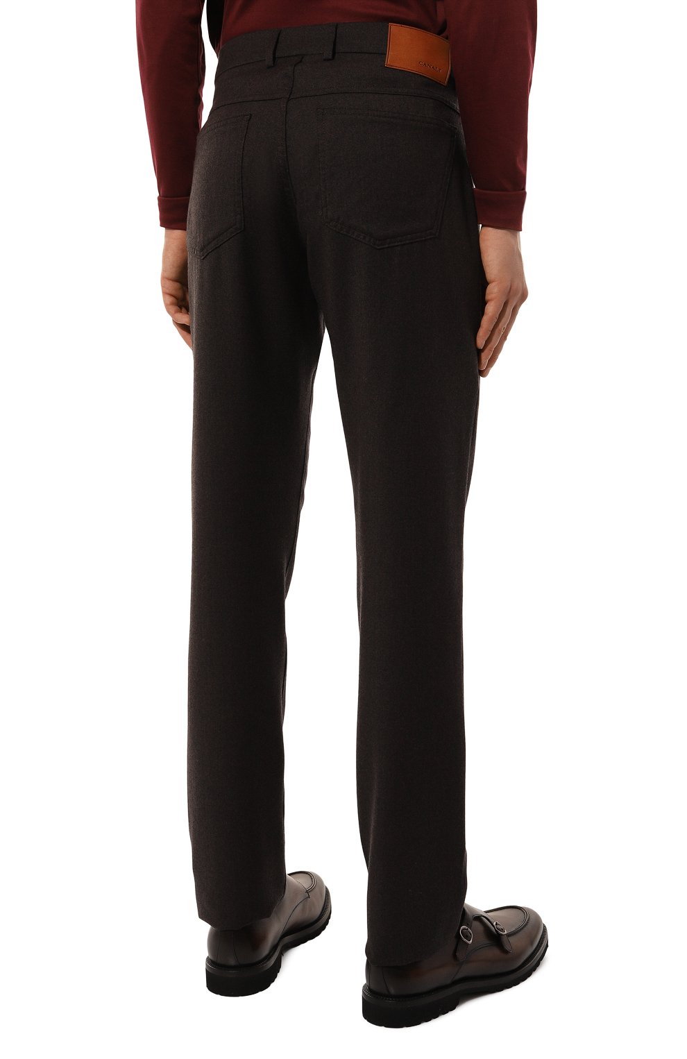 Шерстяные брюки CANALI, арт. V1551/AR03472, фото 4