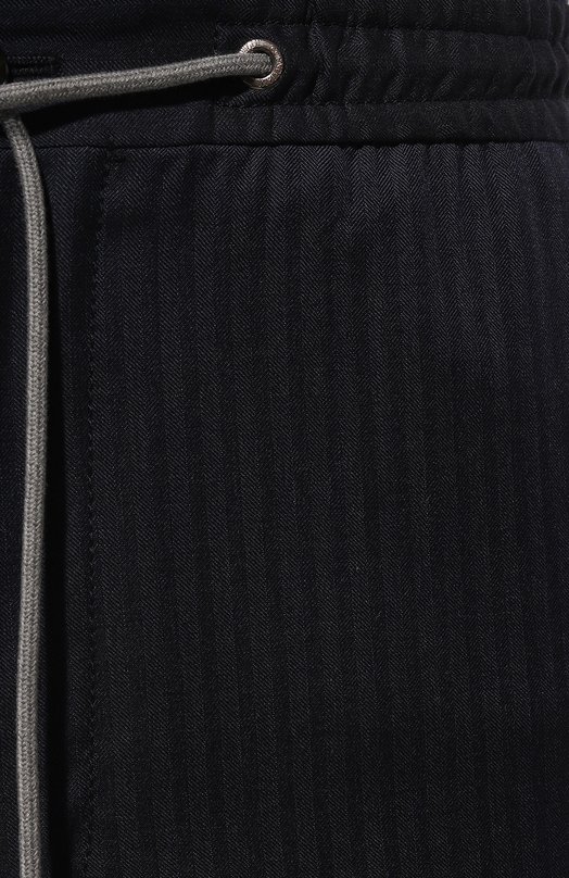 Шерстяные брюки Corneliani 934L27-9317321 Синий  934L27-9317321 Фото 5