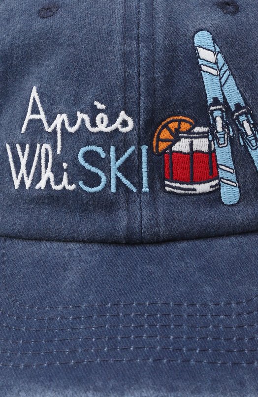 Хлопковая бейсболка MC2 Saint Barth DAS0004-02893I/DAVIS N Синий  DAS0004-02893I/DAVIS N Фото 3