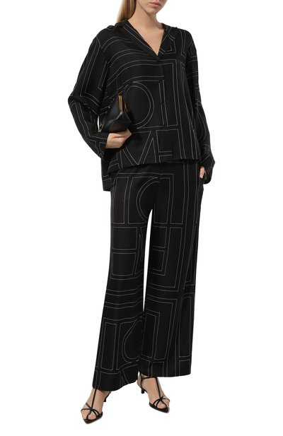 Атласная блузка TOTEME, арт. 213-755-707, фото 2